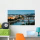 Prague and Vltava River Wall Decal Design 2