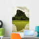 A Rice Field In Asia Wall Mural