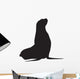 Pinniped Silhouette Sea Lion Wall Decal