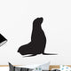 Pinniped Silhouette Sea Lion Wall Decal