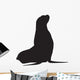 Pinniped Silhouette Sea Lion Wall Decal