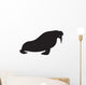 Walrus Silhouette Vector Graphics Wall Decal