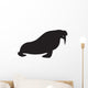 Walrus Silhouette Vector Graphics Wall Decal