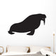 Walrus Silhouette Vector Graphics Wall Decal