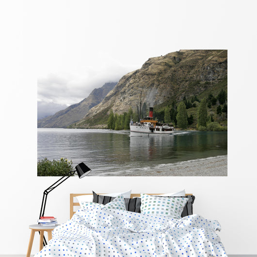 steam ship Wall Mural