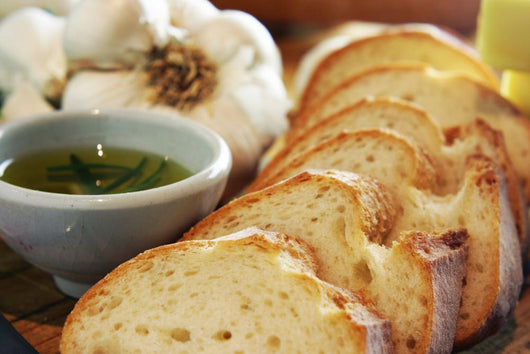 Garlic Bread and Rosemary Oil Wall Mural