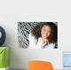 A Young Woman On A Hammock Wall Mural
