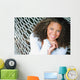 A Young Woman On A Hammock Wall Mural