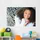 A Young Woman On A Hammock Wall Mural