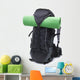 Backpack Wall Decal