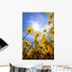 Yellow Flowers Wall Mural