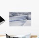 A Snowy Field Wall Mural