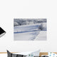 A Snowy Field Wall Mural