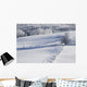 A Snowy Field Wall Mural