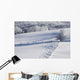 A Snowy Field Wall Mural