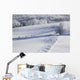 A Snowy Field Wall Mural