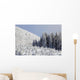 Trees Covered In Snow Wall Mural