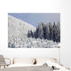 Trees Covered In Snow Wall Mural