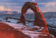 Delicate Arch At Sunset In Winter In Arches National Park Wall Mural