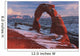Delicate Arch At Sunset In Winter In Arches National Park Wall Mural