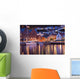 Scenery of Bryggen in Bergen, Norway Wall Mural