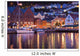 Scenery of Bryggen in Bergen, Norway Wall Mural