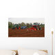 Tractors Ploughing Wall Mural