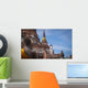 Buddha Statues Saffron Sashes Wall Decal