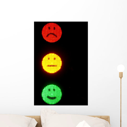traffic lights fun Wall Mural