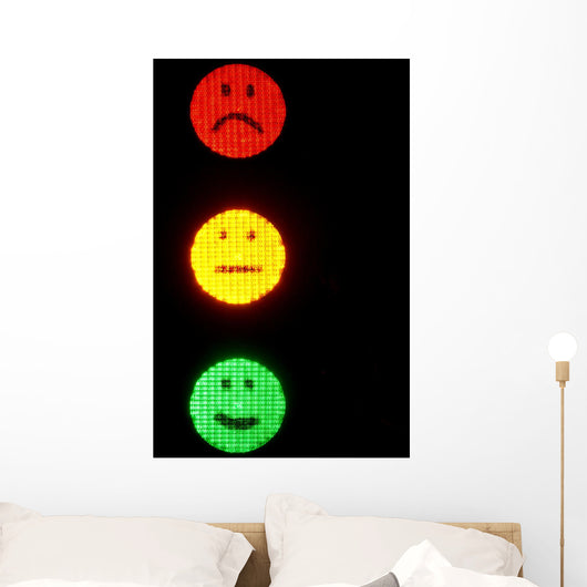 traffic lights fun Wall Mural