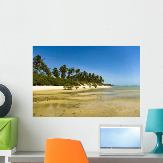 Paradise Beach Wall Decal Design 2