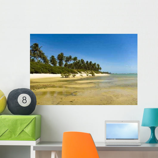 Paradise Beach Wall Decal Design 2