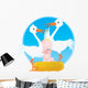 baby nestling Wall Mural