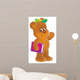 Brown Bear Cub Wall Mural
