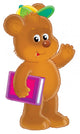 Brown Bear Cub Wall Mural