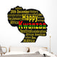 Happy Kwanzaa Wall Decal