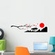 Japan background Wall Decal
