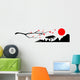 Japan background Wall Decal