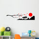 Japan background Wall Decal