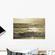 Waves Of The Ocean At Sunset Wall Mural