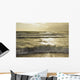 Waves Of The Ocean At Sunset Wall Mural
