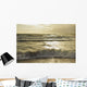 Waves Of The Ocean At Sunset Wall Mural
