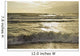 Waves Of The Ocean At Sunset Wall Mural