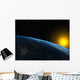 Earth and Sun Wall Decal