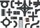 Street Road Elements Wall Decal Sticker Set