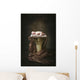 A Baby Asleep On A Pillar Wall Mural