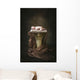 A Baby Asleep On A Pillar Wall Mural