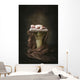 A Baby Asleep On A Pillar Wall Mural