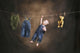 A Baby On The Clothesline Wall Mural