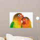 Lovebirds Wall Mural